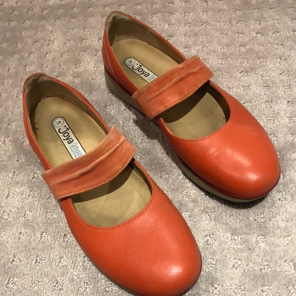 joya Shoes - Joya orange / corral slip on shoes. Comfortable and cute!